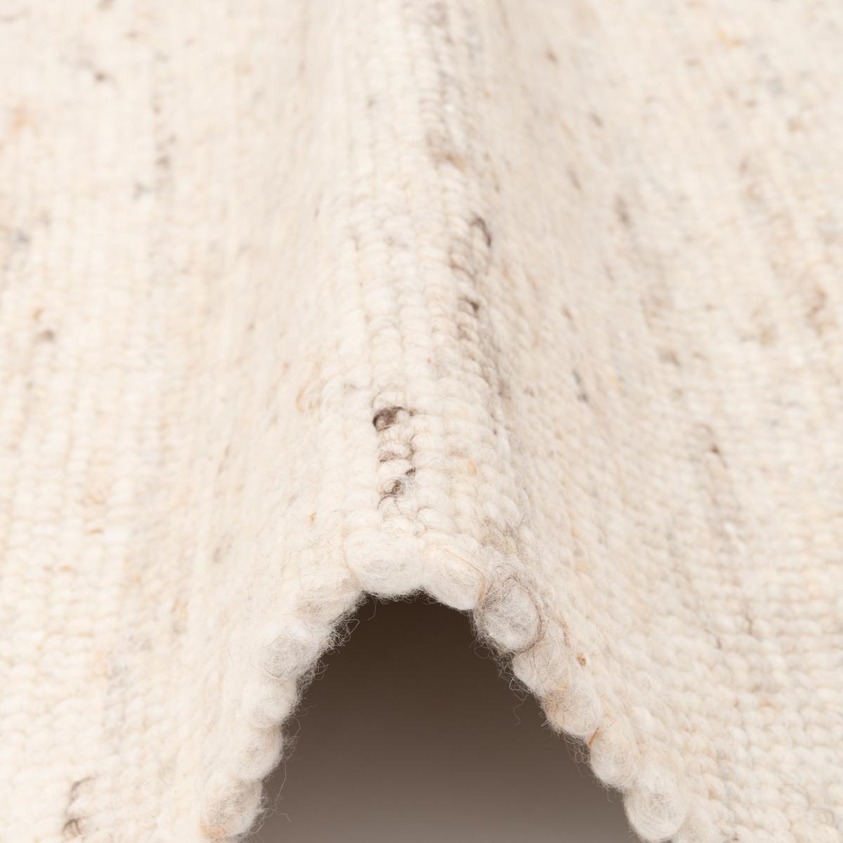 NATUR TEPPICH WOLLE ALASKA MELIERT - Beige, Textil (60/90cm) - Pergamon