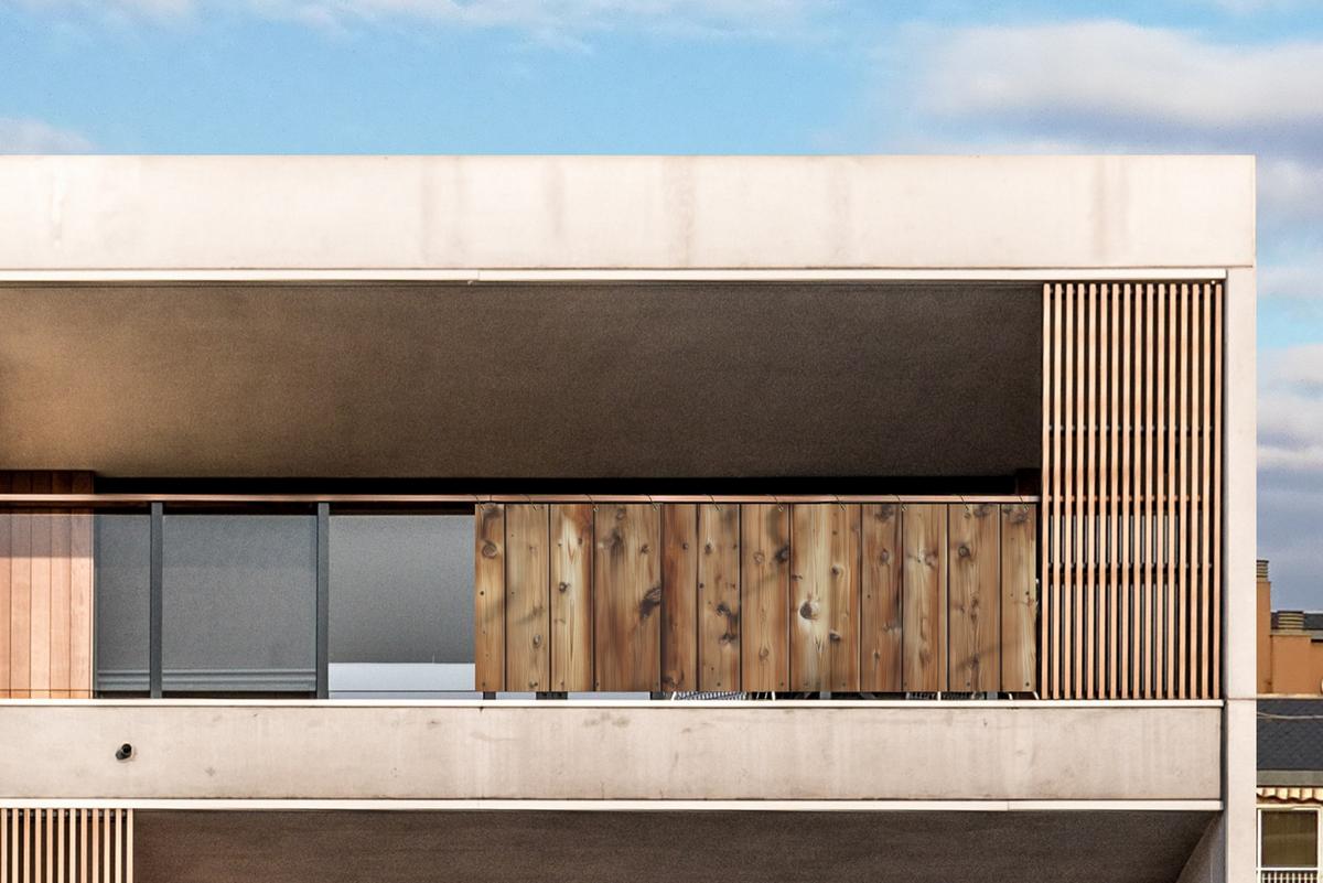 BALKON-SICHTSCHUTZ Holz - Regale - Braun Windschutz 300x90 cm - Buchefarben, Kunststoff (300/90cm) - MuchoWow