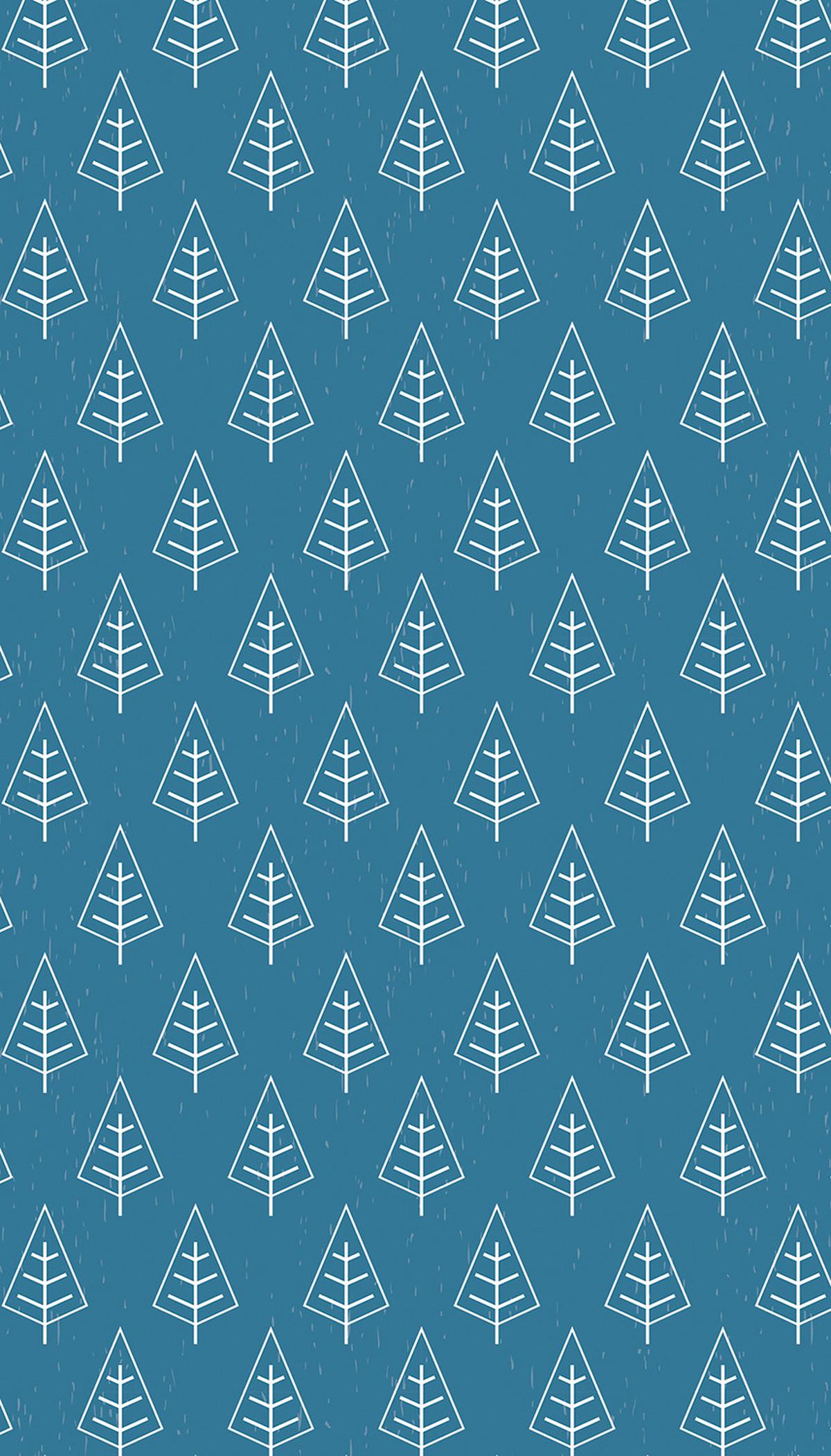 VERDUNKELUNGSROLLO 80x140 cm Bäume im Regen - Weiß, Textil (80/140cm) - TULUP
