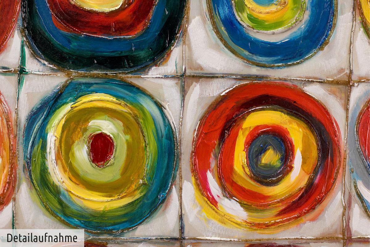 ACRYLBILD HANDGEMALT 120/60 cm - Multicolor, Holz/Textil (120/60cm) - KUNSTLOFT
