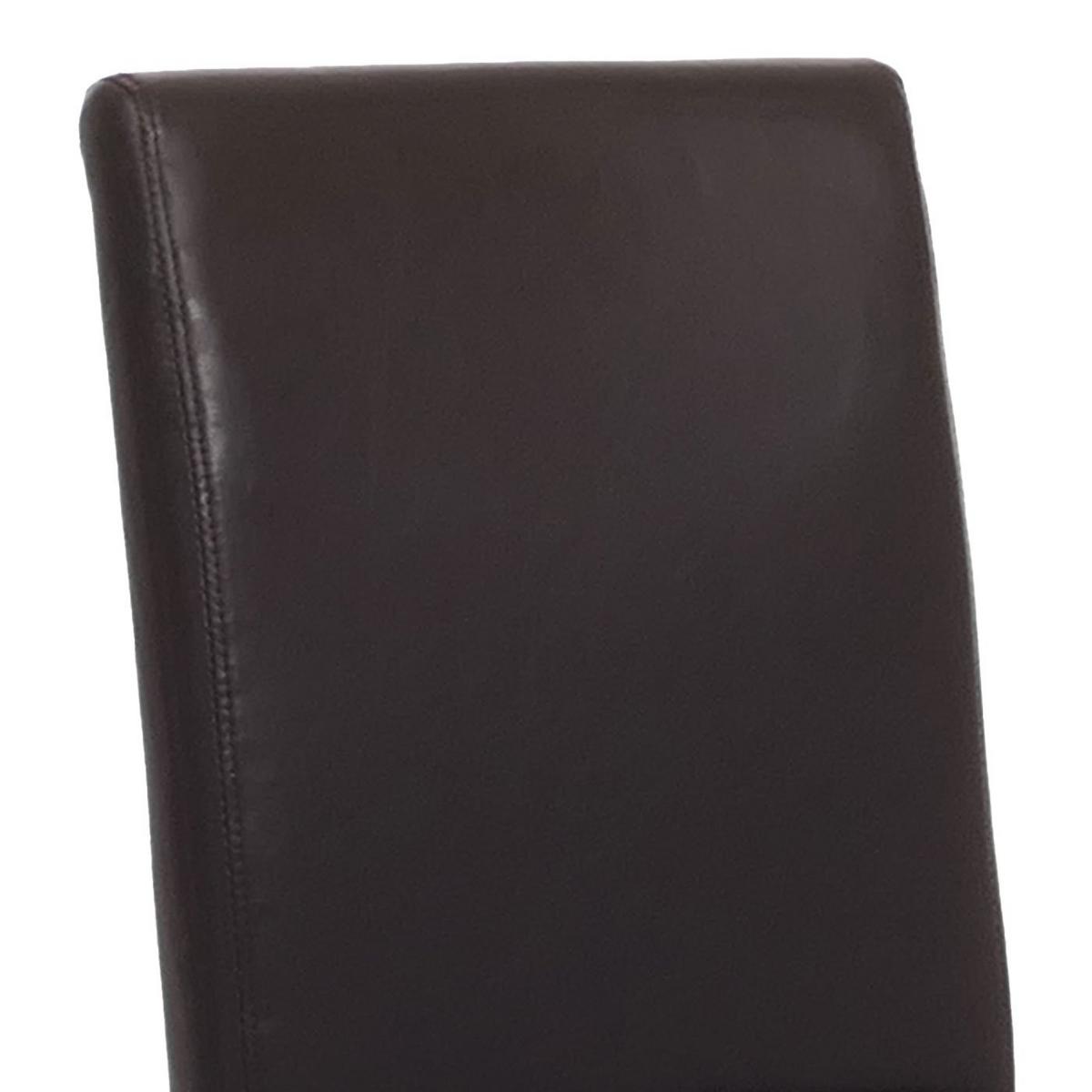 ESSZIMMERSTUHL Braun, Braun - Braun, Textil (43/90/56cm) - MCW
