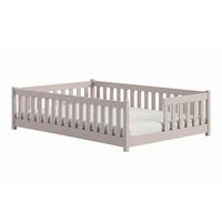 BETT 140/200 Théa Kaschmir - Beige, Holz (140/200cm) - Petits-meubles