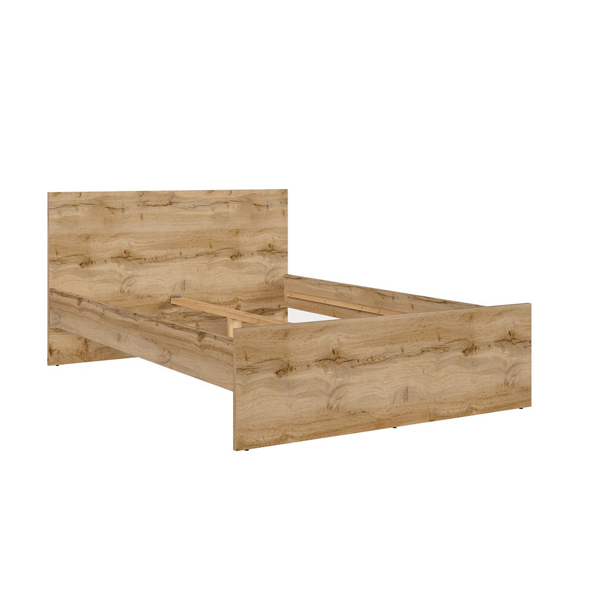BETT 140/200 Selma Holz - Braun, Holzwerkstoff (140/200cm) - Petits-meubles