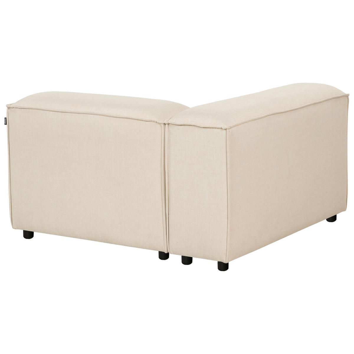 3-SITZER-MODULSOFA Beige Stoff Ardal - Beige, Textil (328/68/120cm) - Beliani