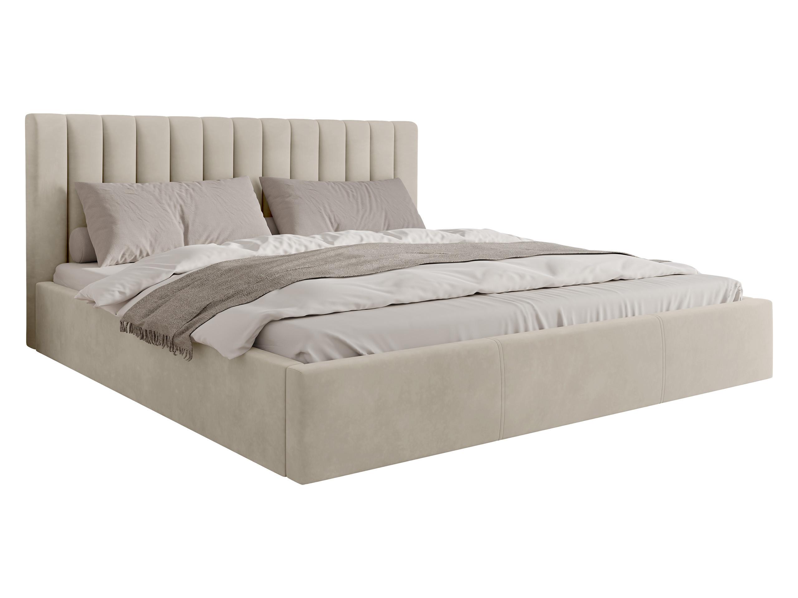 POLSTERBETT Cosmo - Beige/Naturfarben, Holz/Holzwerkstoff (200/200cm) - MIRJAN24