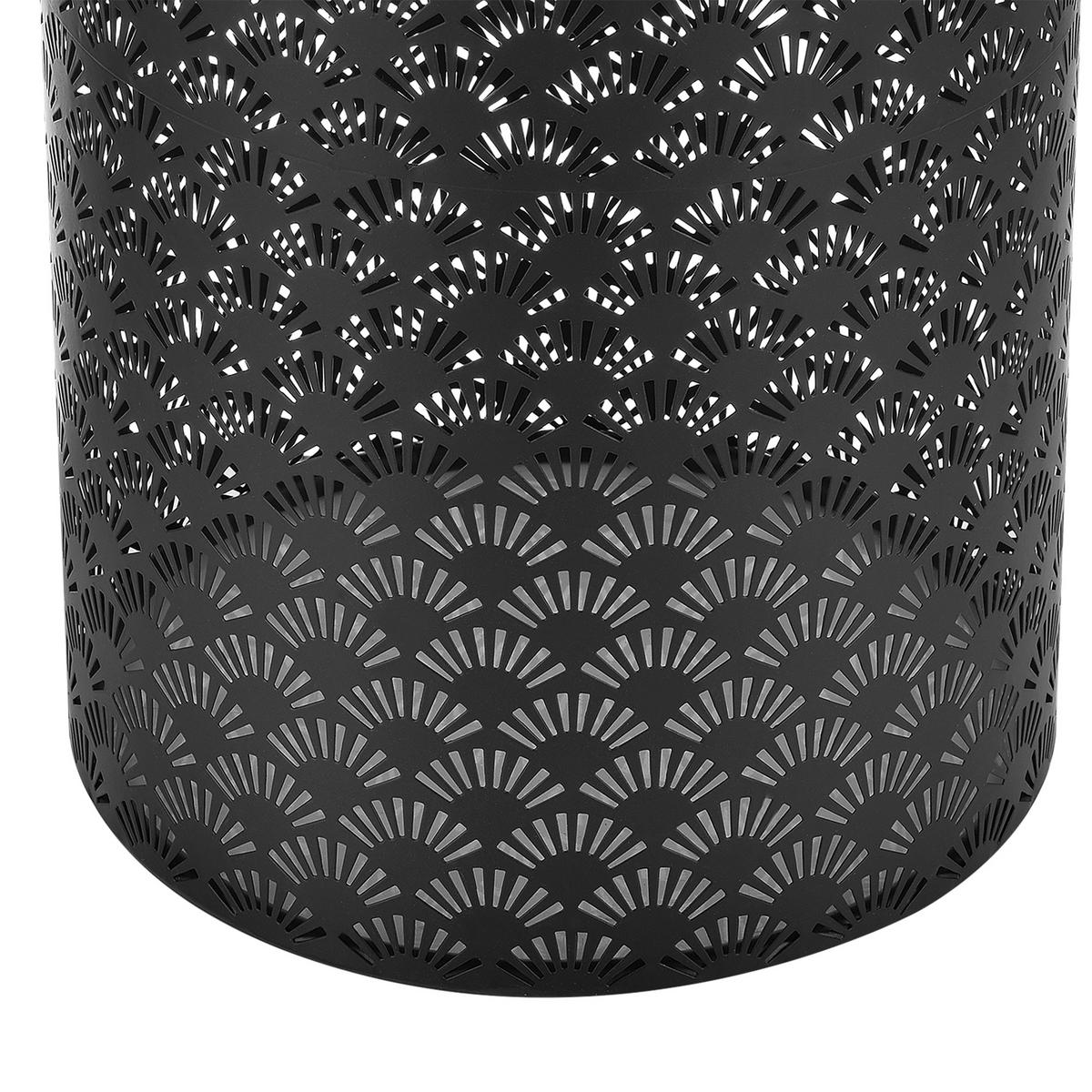PFLANZENSTÄNDER-SET 2 TLG. Virton - Schwarz, Metall (22.5/29/22.5cm) - [en.casa]