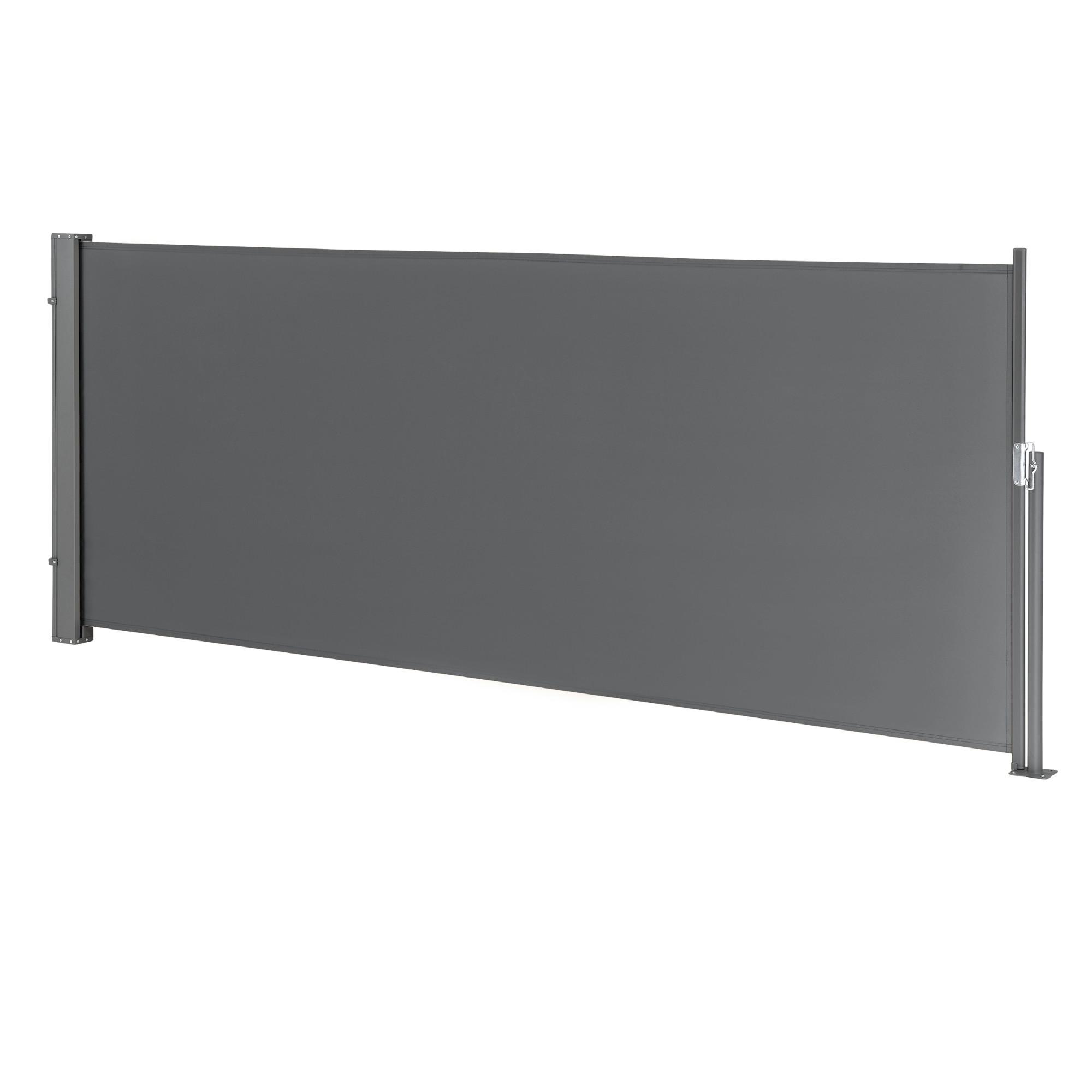 SEITENMARKISE Mulhacén - Dunkelgrau, Textil (300/140cm) - pro.tec
