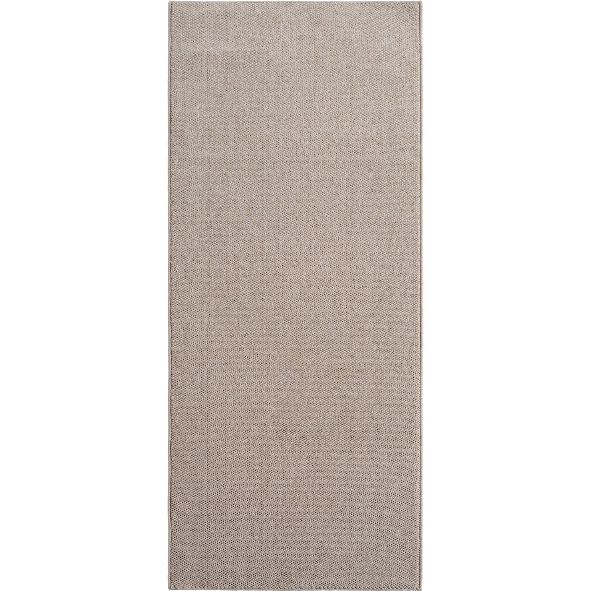 TEPPICH Flachgewebe LANGAU in Beige, meliert, 80 x 250 cm - Beige, Textil (80/250cm) - KADIMA DESIGN