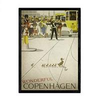 POSTER Kopenhagen Vintage A3 Rahmenlos - Klar, Papier (29.7/5/42cm) - Nacnic