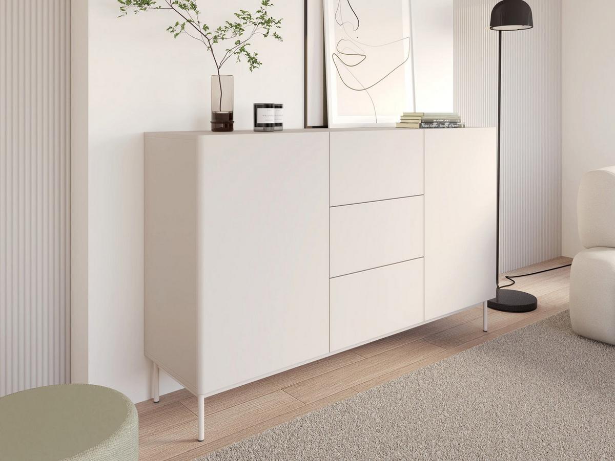 SIDEBOARD Olio KASCHMIR 160 CM - Kaschmir, Holzwerkstoff/Metall (160/90/38.6cm) - Selsey