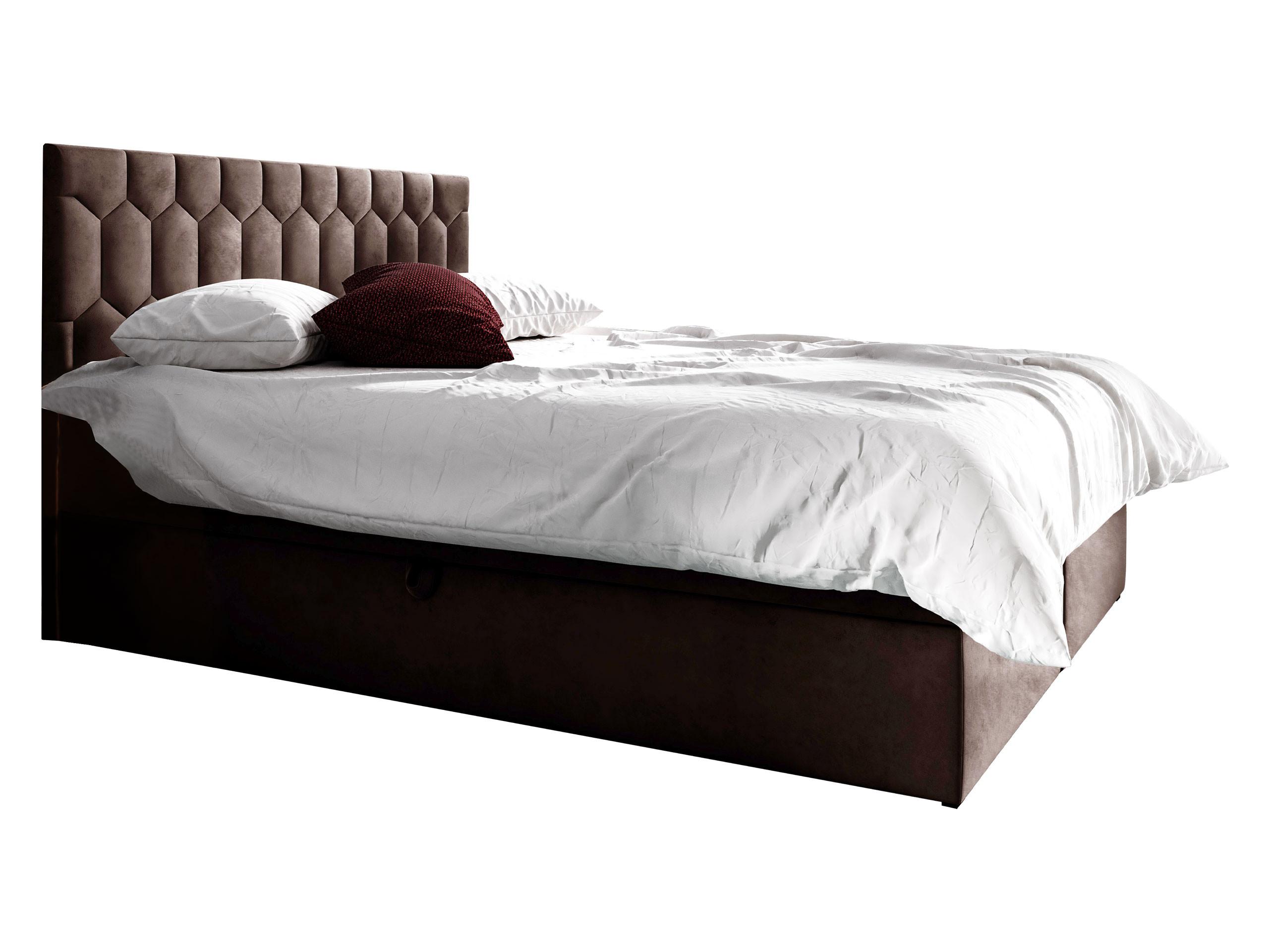 BOXBETT Top M24 - H3 - Braun, Holz (180/200cm) - MIRJAN24