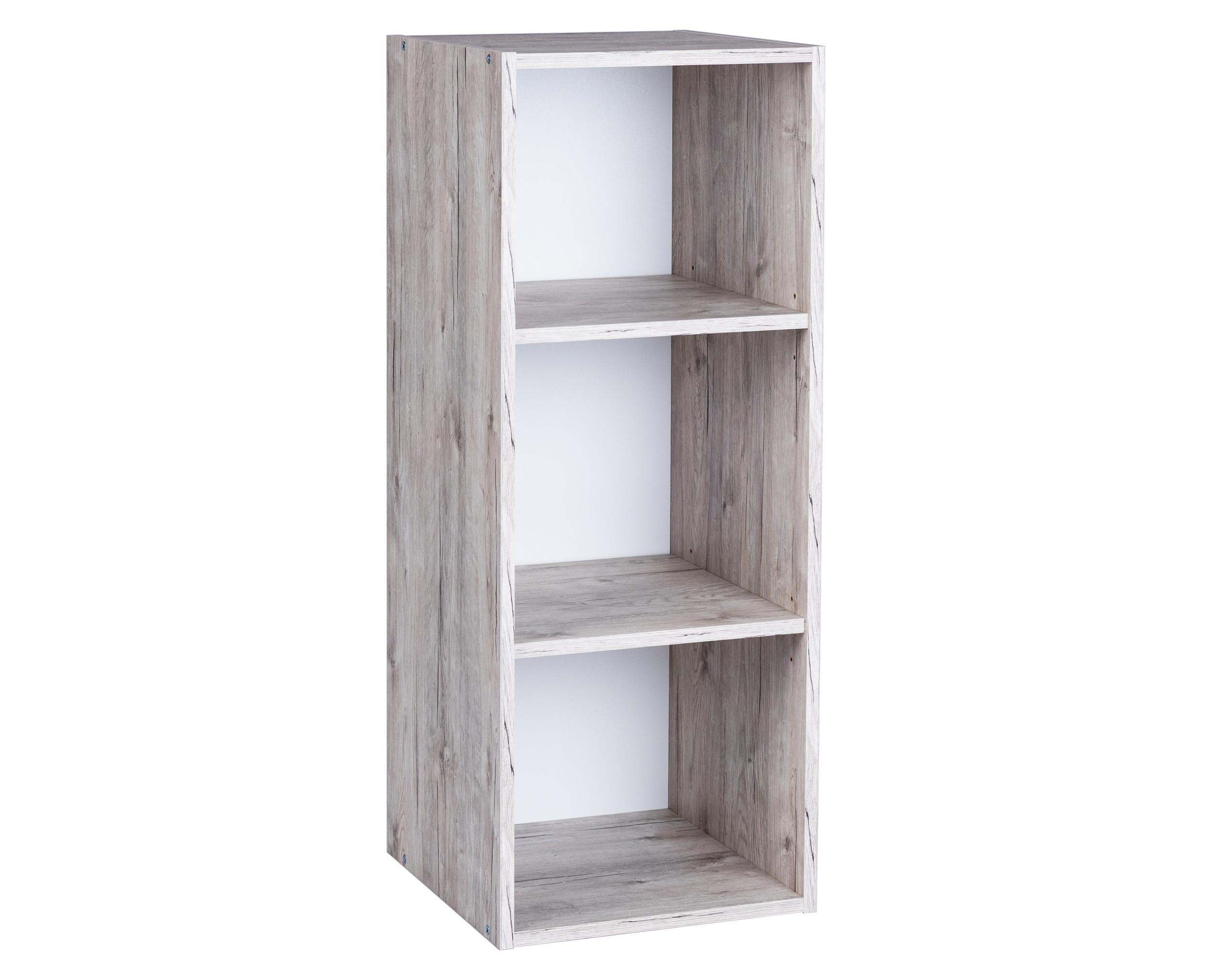 WICKELKOMMODENREGAL Bente 3 Fächer Eiche - Eichefarben, Holzwerkstoff (36/91/35cm) - arthur berndt