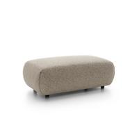 MASSENO Sitzhocker ZEST, Modern Polsterhocker, Fußhocker Beige - Sandfarben/Beige, Holzwerkstoff/Kunststoff (70/42/113cm) - MASSENO
