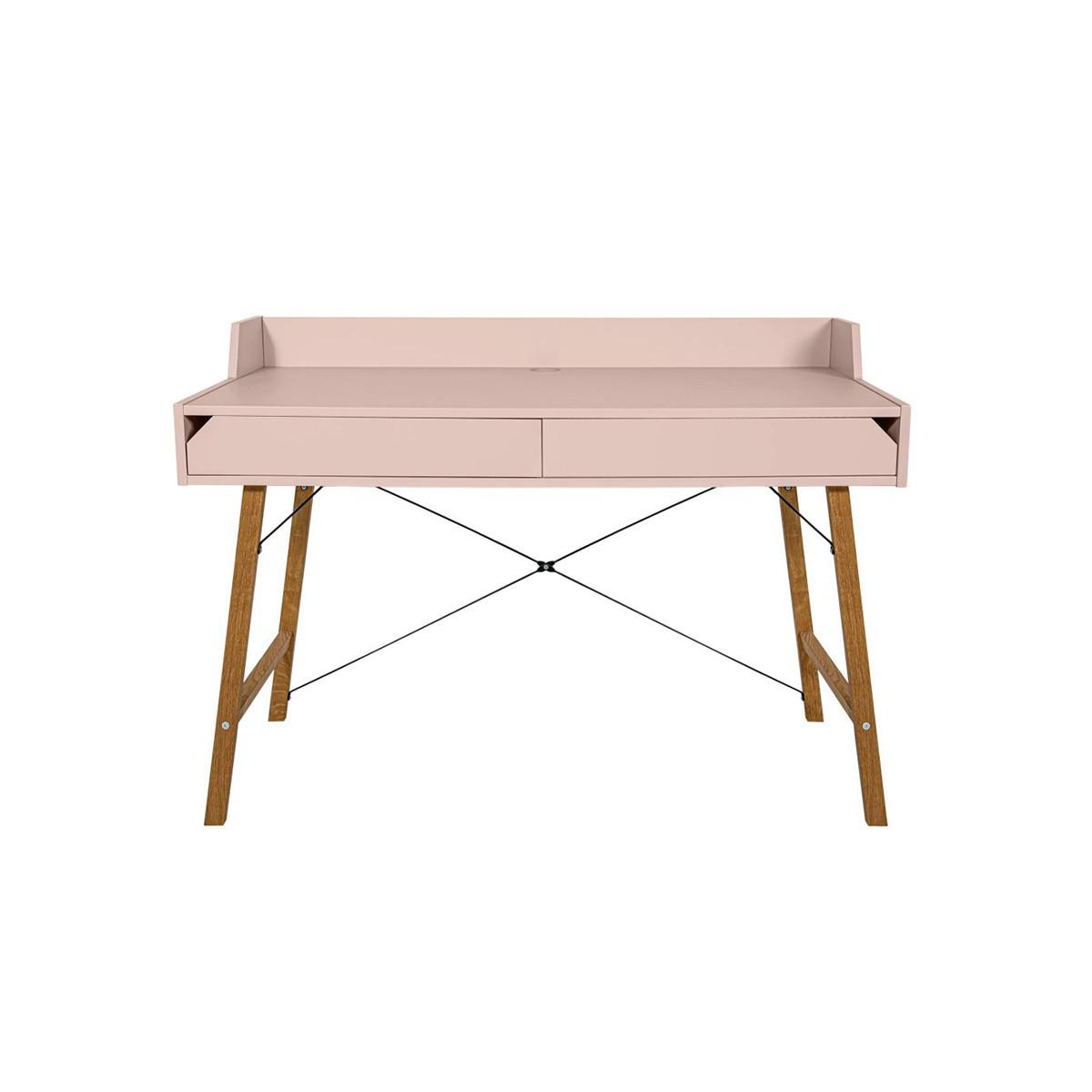SCHREIBTISCH Lotta Rose - Pink, Holzwerkstoff (120/60/86cm) - Petits-meubles