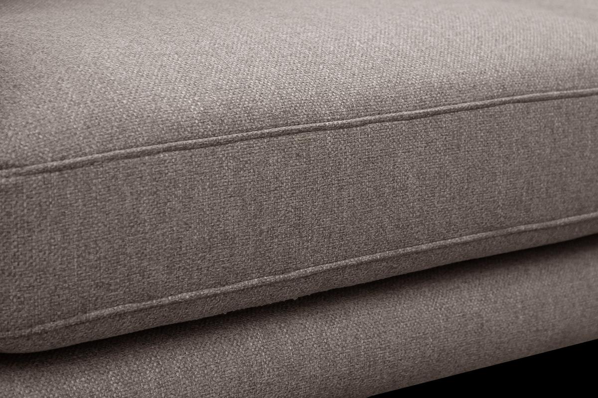 SOFA MEDIOLANE 2,5-Sitzer, taupe - Taupe, Holzwerkstoff/Textil (203/87/96cm) - Wozimo
