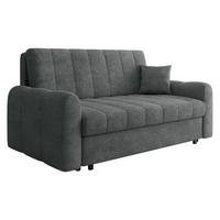SCHLAFSOFA Viva Moon IV - Schwarz/Grau, Holz/Metall (188/85/98cm) - MIRJAN24