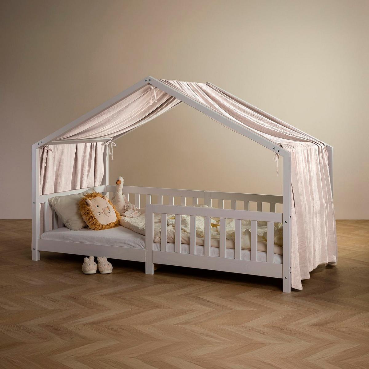 HAUSBETT-HIMMEL LIAN - Beige, Textil - IDIMEX