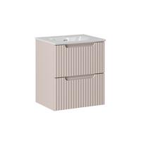 WASCHTISCH 50cm Riva Kaschmir - Beige, Holzwerkstoff (50/57/40cm) - Petits-meubles