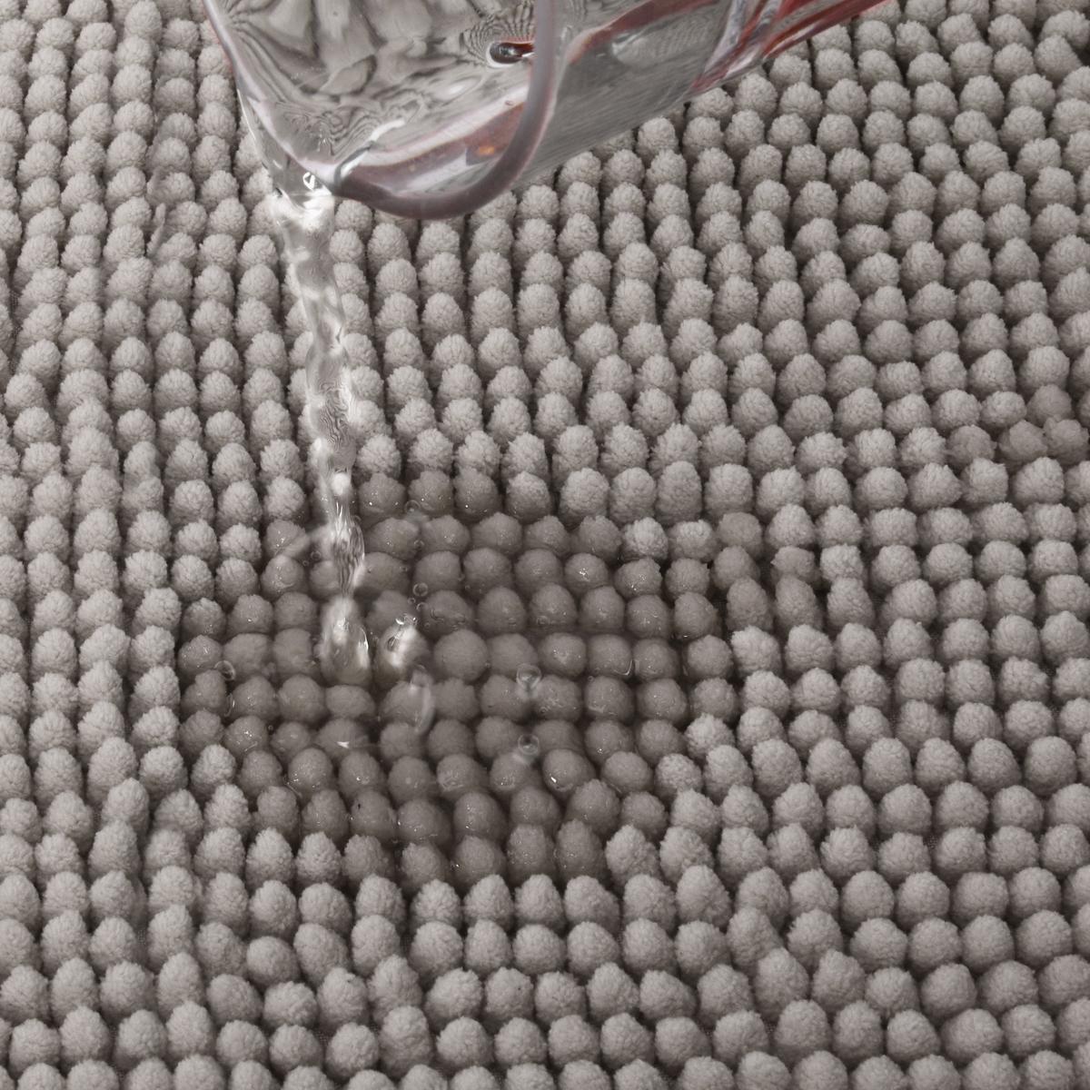 VORLEGER MATTE BeauMare WR 50/50 cm Anthrazit - Anthrazit, Textil (50/50cm) - Beautissu 