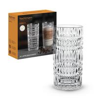LATTE MACCHIATO GLÄSER Ethno Barista transparent 434 ml 2er Set - Transparent, Glas (0.434L) - Nachtmann