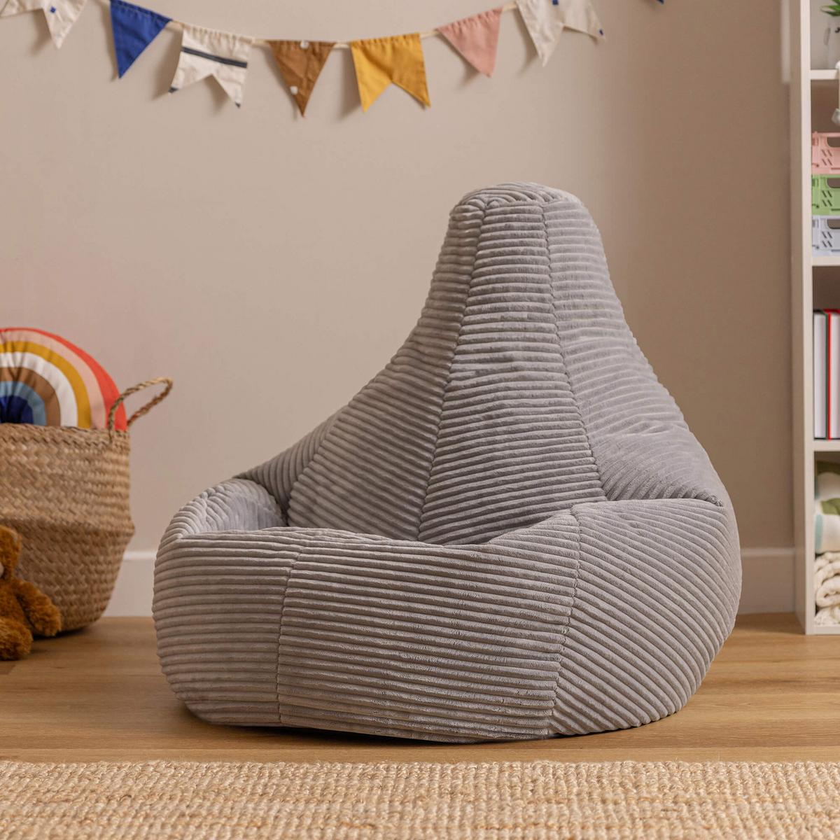 KINDERSITZSACK Sessel Dalton - Grau, Textil (69/59/65cm) - icon