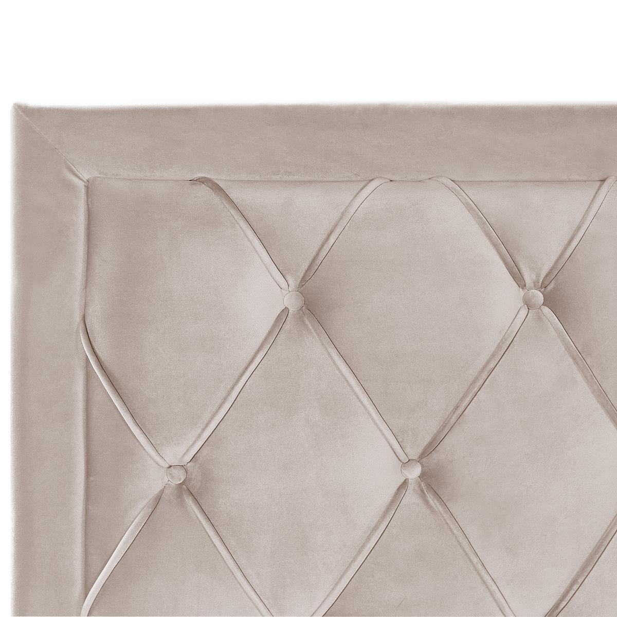 POLSTERBETT 180/200 cm Beige Lievin - Beige, Textil (180/200cm) - Beliani