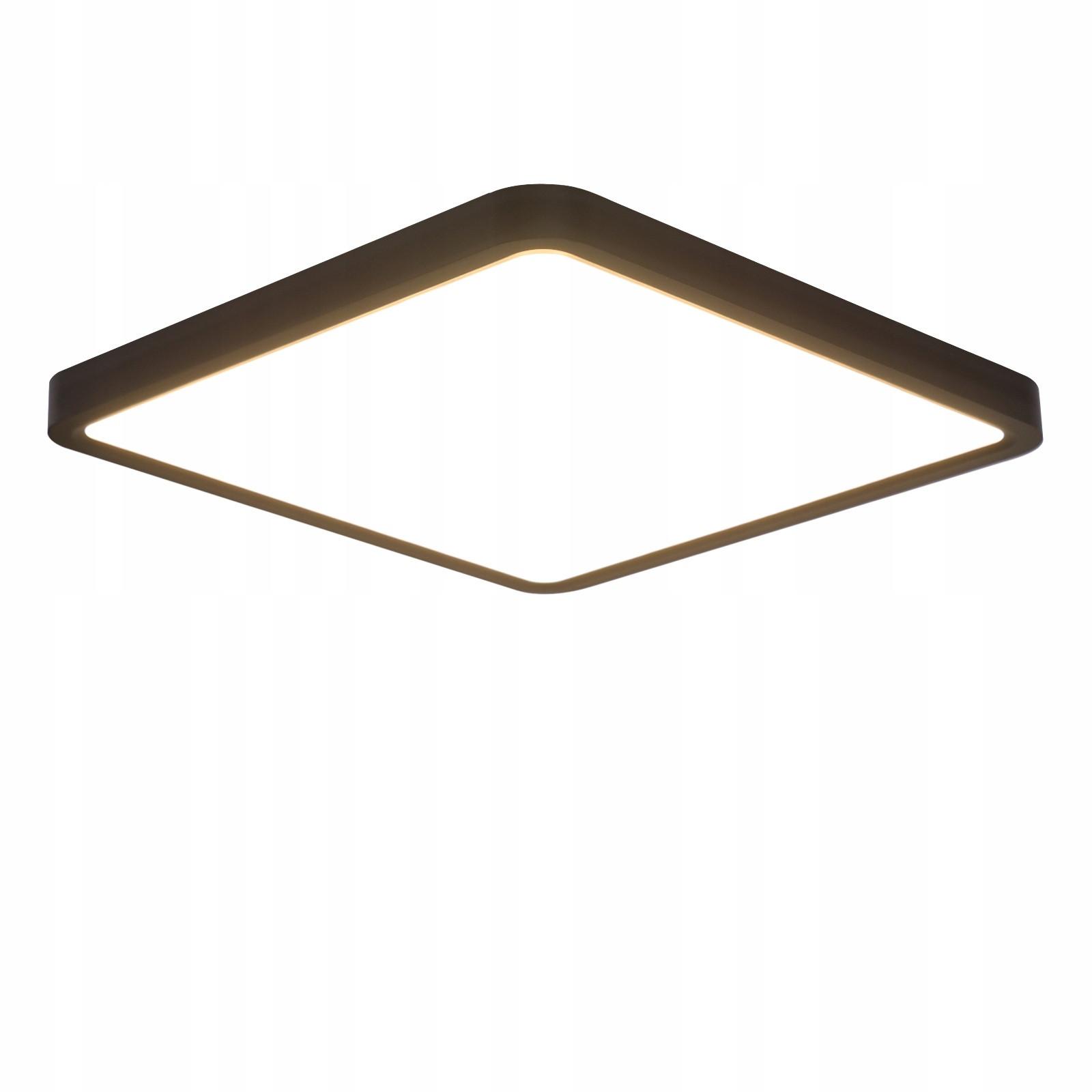 LED-DECKENLEUCHTE 23/23/2.5 cm - Schwarz, Kunststoff (23/23/2.5cm) - Nettlife