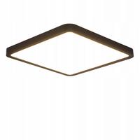 LED-DECKENLEUCHTE 23/23/2.5 cm - Schwarz, Kunststoff (23/23/2.5cm) - Nettlife