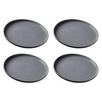 SPEISETELLER Jasper Schwarz ø 26.0 cm 4er Set - Schwarz, Keramik (26cm) - Ritzenhoff Breker