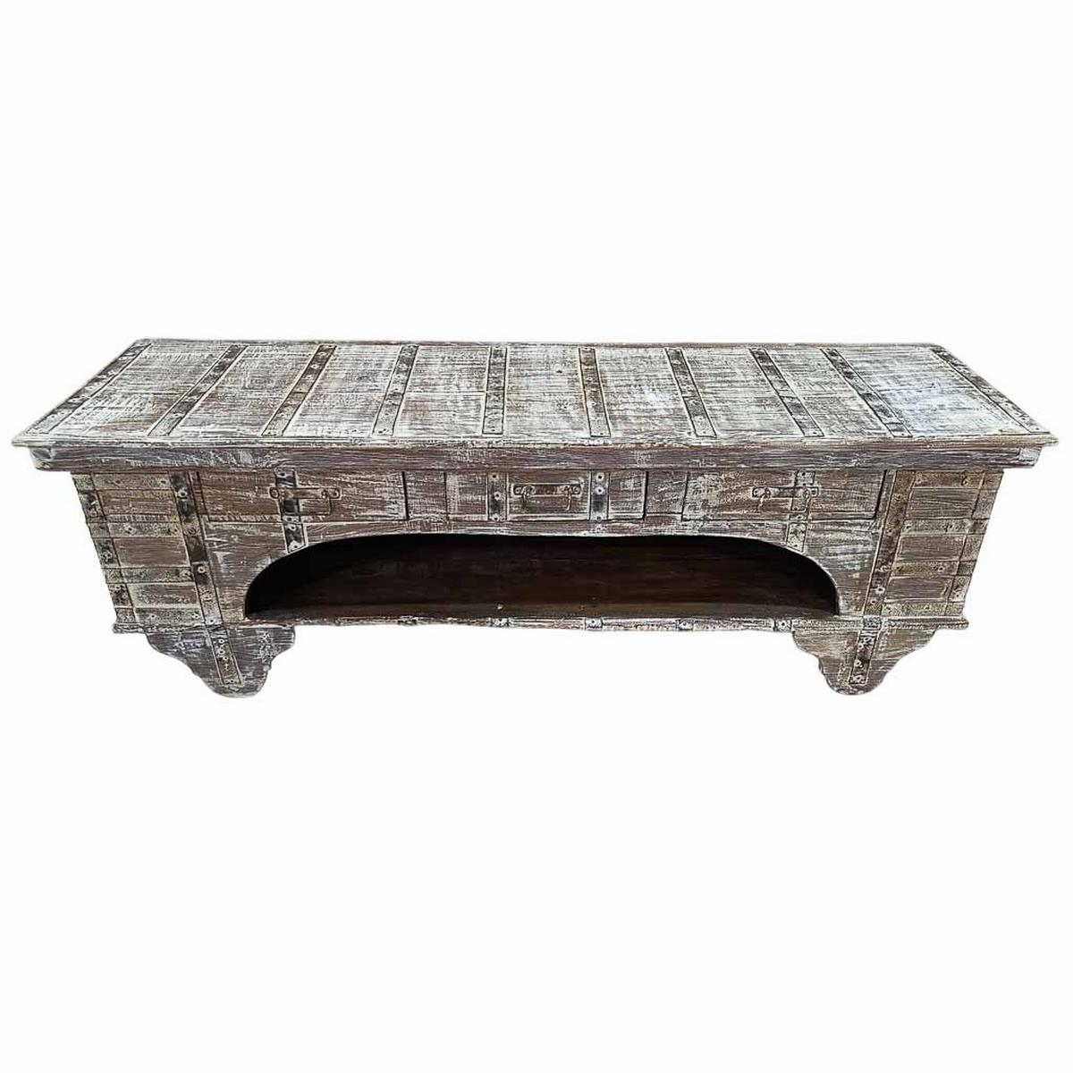 TV-LOWBOARD aus Holz, 175x45x57cm - Braun, Holz (175/57/45cm) - Wanderlust