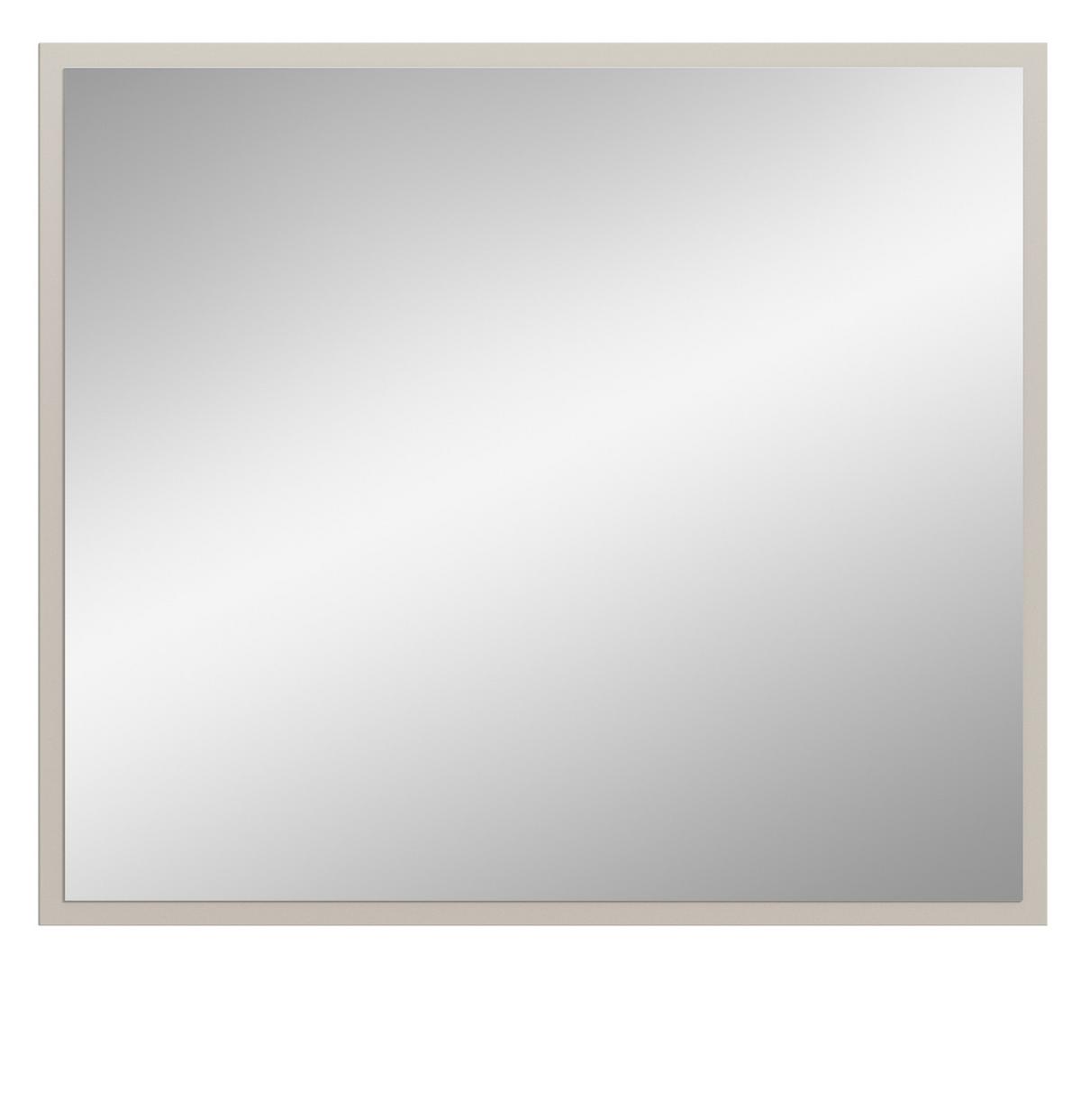 GARDEROBENSPIEGEL Kaschmir Sand, Flur Wandspiegel 80 x 70 cm - Kaschmir, Glas/Holzwerkstoff (80/70/2cm) - Inn.Furn