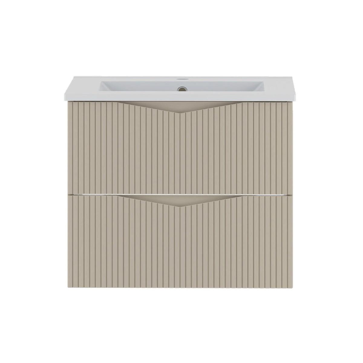 WASCHTISCH 60cm Tao Kaschmir - Beige, Holzwerkstoff (60/50/45.8cm) - Petits-meubles