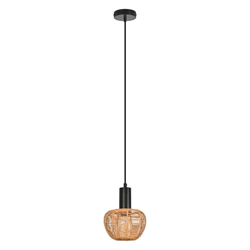 PENDELLEUCHTE BAMBERG Ⅲ 18/10/120 cm - Schwarz, Metall (18/10/120cm) - Nettlife