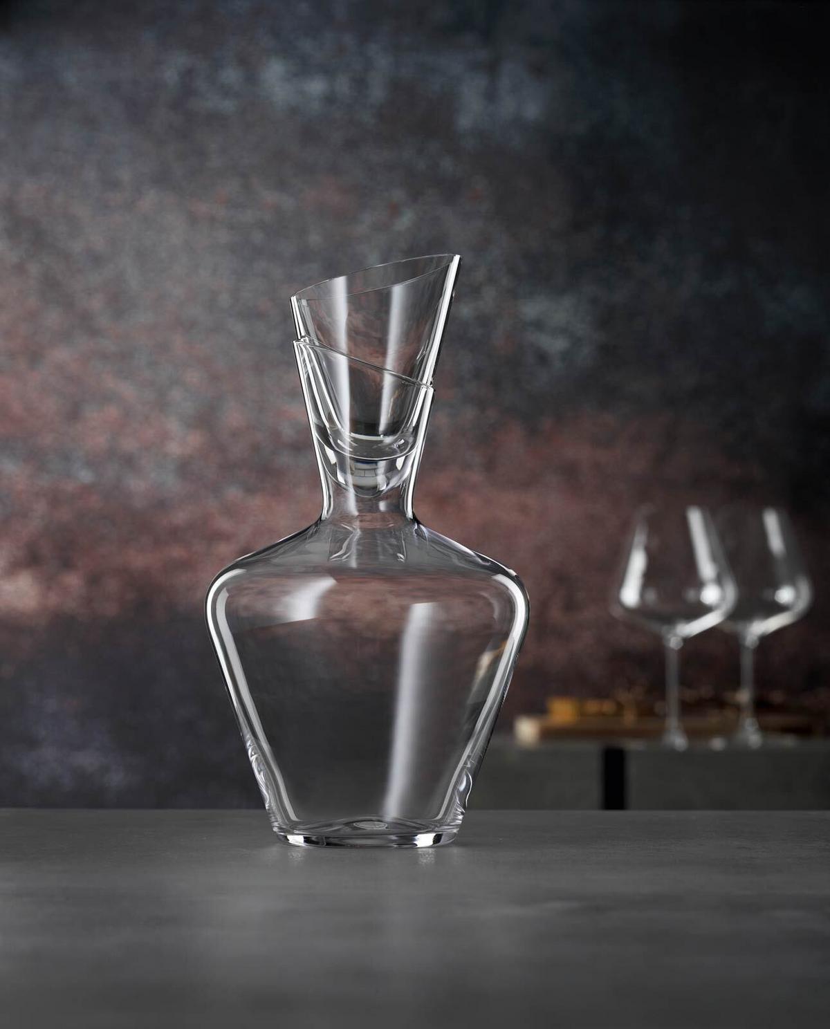 WEINKARAFFE MIT STOPFEN Definition transparent 1 Liter - Transparent, Glas (1L) - Spiegelau