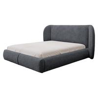 POLSTERBETT Jamika - Grau, Holz/Textil (180/200cm) - MIRJAN24