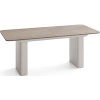 ESSTISCH Riven rechteckig ausziehbar verlängerbar mit Butterfly-Auszug, Eiche Braun 180-276/90/76 cm - Kaschmir/Eichefarben, Holzwerkstoff/Metall (90/276/76cm) - WFL GROUP