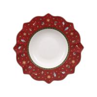 SUPPENTELLER Toy's Delight rot ø 26,4 cm - Rot, Keramik (26.4cm) - Villeroy & Boch