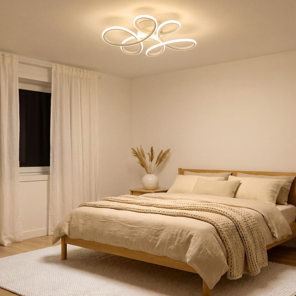 LED DECKENLEUCHTE Aelvith 36/25/8.5 cm - Weiß, Kunststoff/Metall (36/25/8.5cm) - ZMH