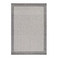 TEPPICH Outdoor LIRIA in Creme, mit Bordüre, aus Polypropylen, 120 x 170 cm - Beige, Textil (170/120cm) - KADIMA DESIGN