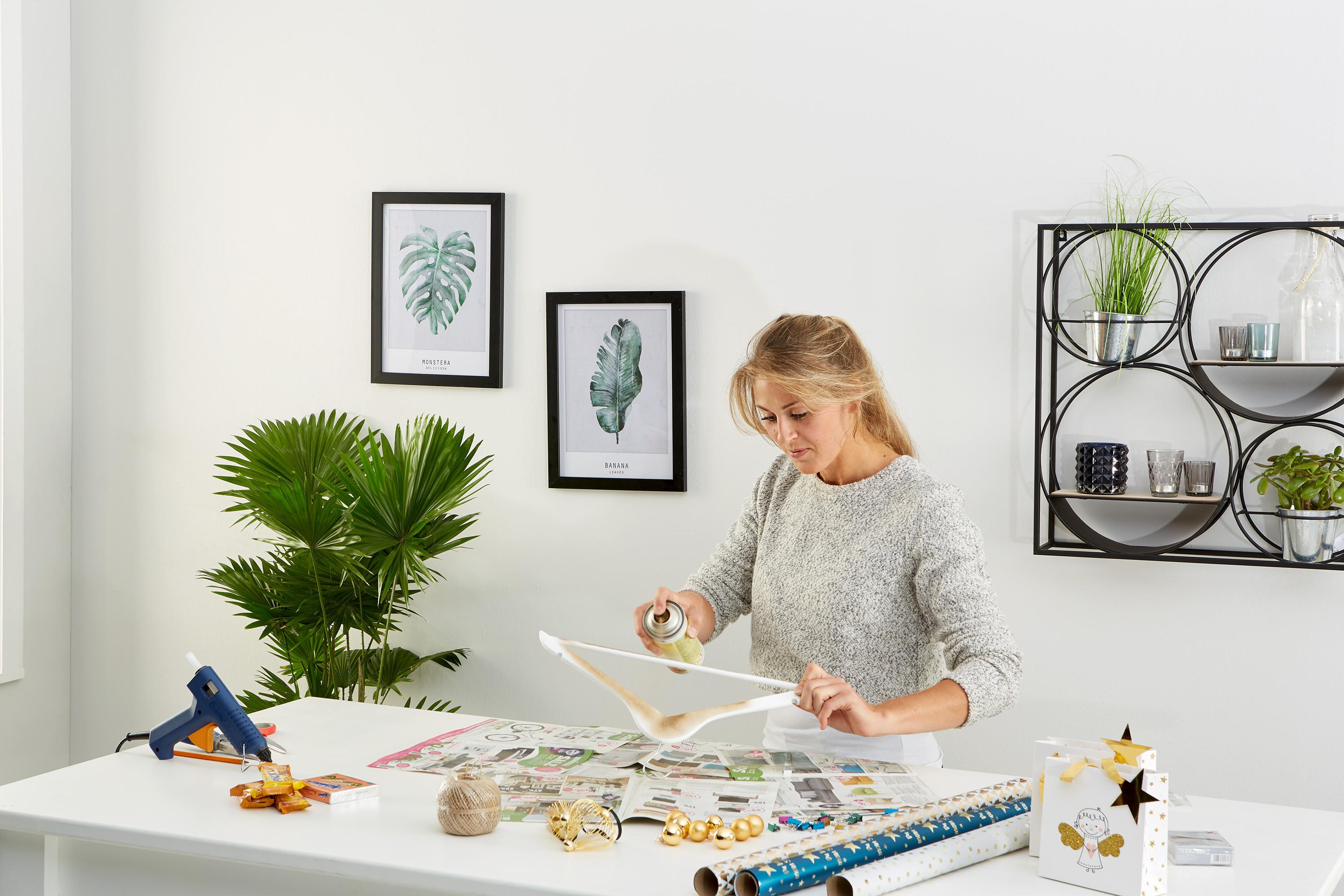 Adventi naptár készítése vállfából