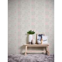 VLIESTAPETE Grau 53/1005 cm - Rot, Kunststoff/Textil (53/1cm) - KUNSTLOFT