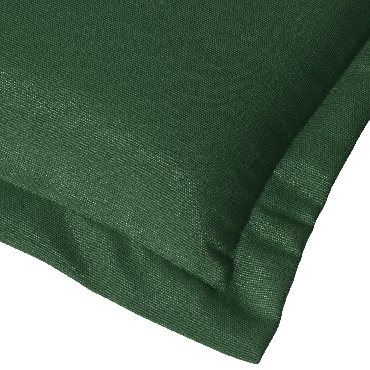 HOCHLEHNERAUFLAGE Loft HL 120/50/6 Dunkelgrün 6tlg - Dunkelgrün, Textil (50/6/120cm) - Beautissu 