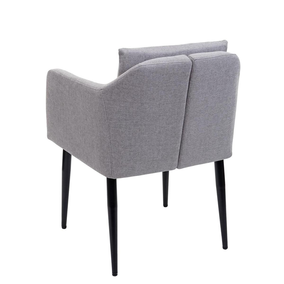 ESSZIMMERSTUHL Hellgrau 6er-Set - Hellgrau, Textil (60/86/65cm) - MCW