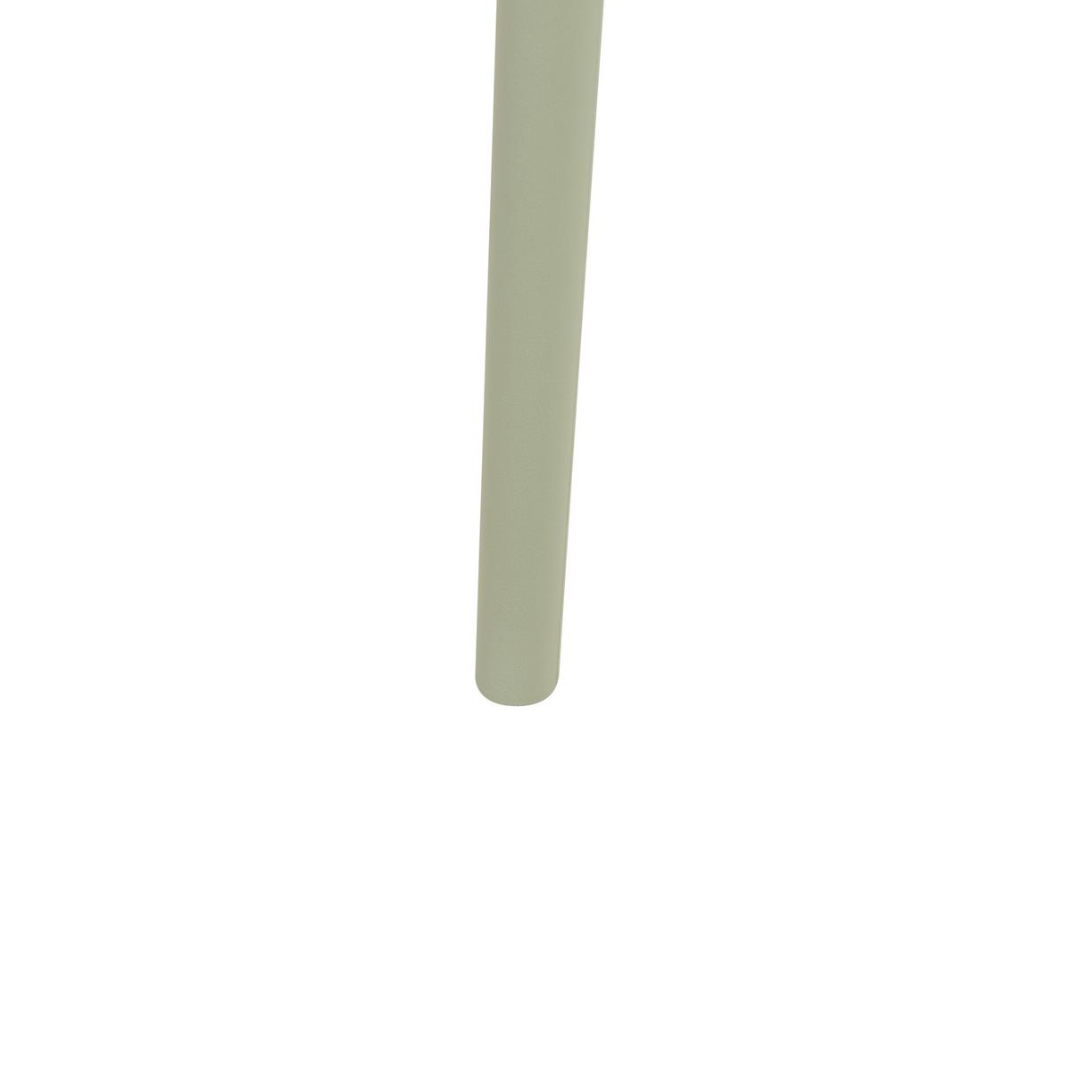 ESSZIMMERSTUHL 4er-Set Kunststoff Hellgrün Morill - Grün, Kunststoff (45/77/52cm) - Beliani