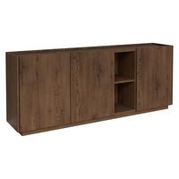 KOMMODE Mirtu K200 - Nussbaumfarben, Holzwerkstoff (200/75/40cm) - MIRJAN24