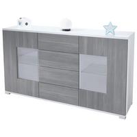 SIDEBOARD Grömitz Avola-Anthrazit - Anthrazit, Holzwerkstoff (138.5/75.5/35cm) - Vladon
