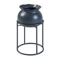 BLUMENSTÄNDER Assen - Schwarz, Metall (19.5/19.5/31.5cm) - [en.casa]