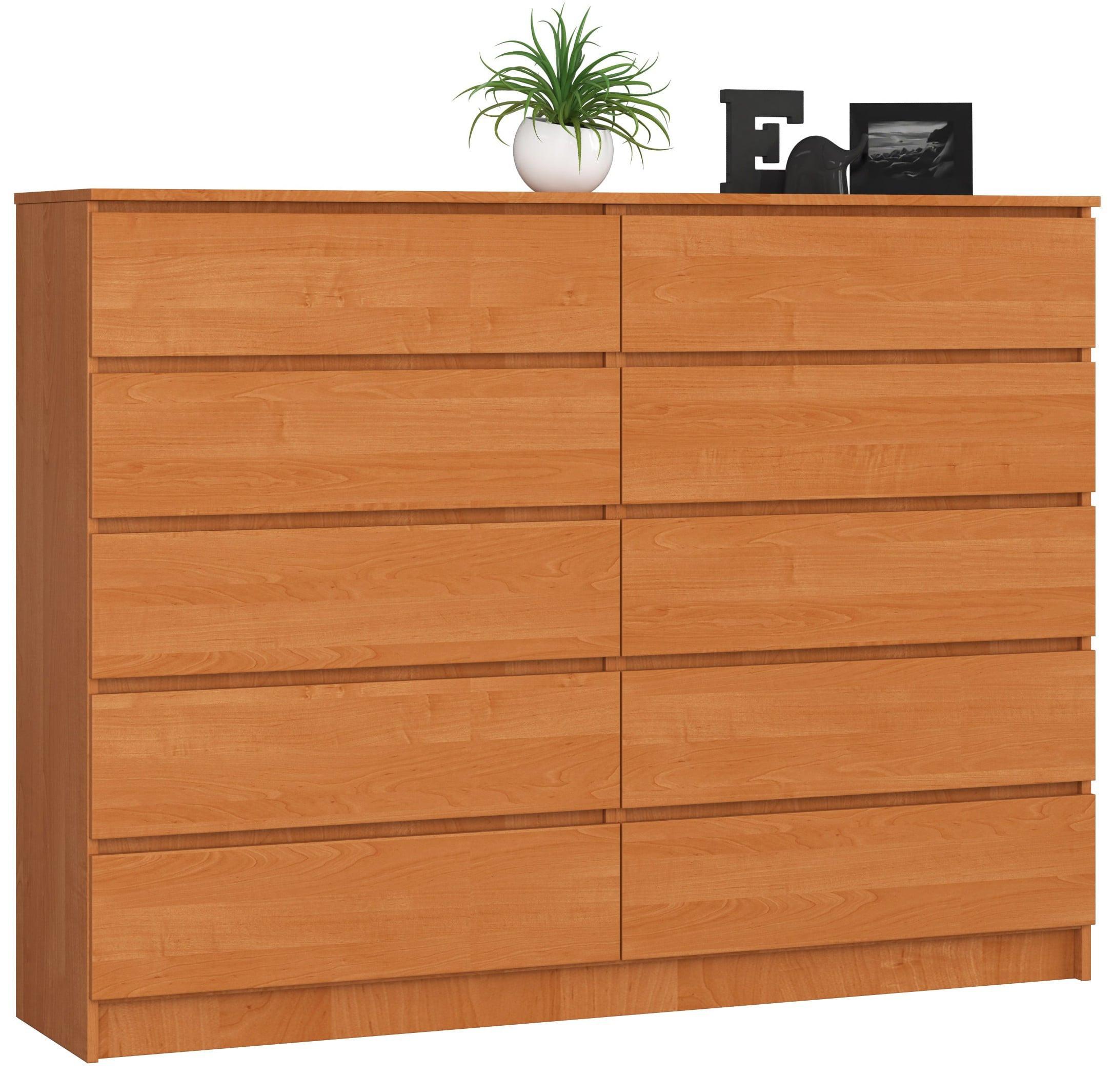 KOMMODE Erlefarben 121/160/40 - Erlefarben, Holzwerkstoff (160/121/40cm) - RAUMHIRSCH FURNITURE