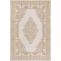 LÄUFER ERESMA Orient-Medaillon Polyester Creme 80 x 300 cm - Creme, Textil (80/300cm) - KADIMA DESIGN