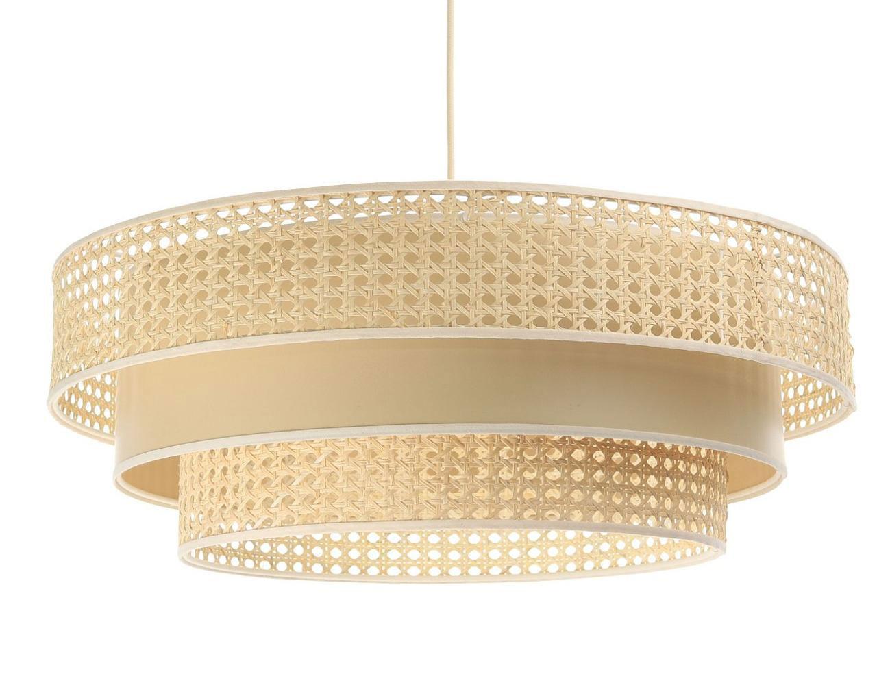 HÄNGELEUCHTE Beige 60/20 cm - Beige, Kunststoff (60/1.55/20cm) - ONZENO